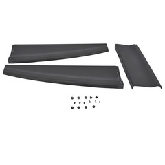 Dodge Ram 2009-2019 Tailgate Spoiler Top Protector Cover Molding PP Black