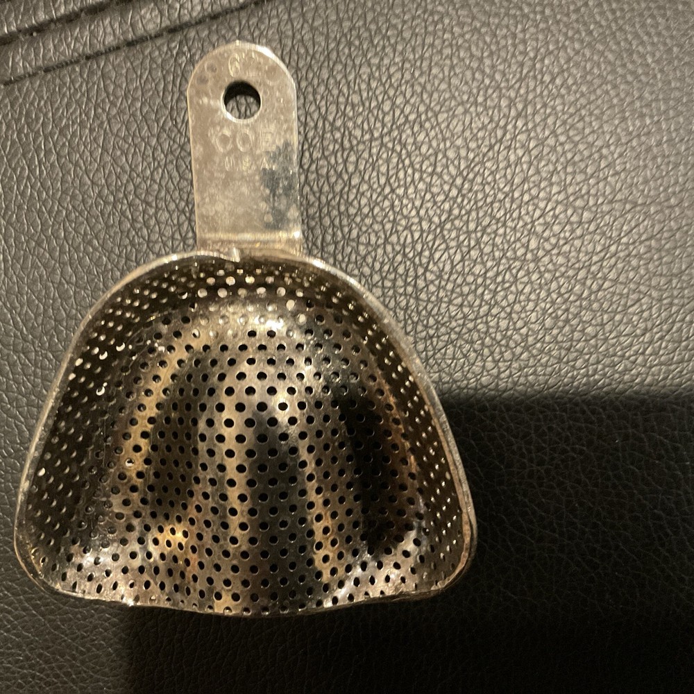 GC America COE Impression Tray #62 Perforated Edentulous, Mandibular