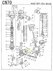CoFast® 5 High Quality Feeder Springs Aftermarket MAX CN70 CN55 CN80 KK33058