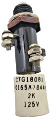 GE 116B6708G3 Indicating Lamp Type ET-16 125V 2000 Ohms Resistor #0165A7844P3