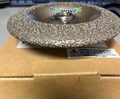Diamond Vantage DXA2920P45H Grinding Wheel,4-1/2In,24,Depressed Ctr