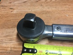 USA MADE TORQUE WRENCH ARMSTRONG 3/4 ” 600 FT POUNDS