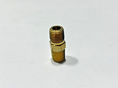 (7) 3325×4 WEATHERHEAD Brass 1/4″ MPT x 1/4″ MPT Hex Nipple Adapter