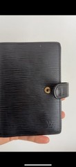 Louis Vuitton Authentic Notebook Cover Epi Black Agenda PM Noir Made in Spain