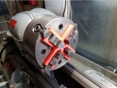 Lathe Chuck Depth Stop for 4x 3/4″ Jaw & 6″ Chuck [Sizes: 1/8″ 1/4″ 3/8″ 1/2″]