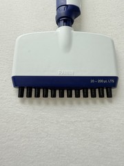 RAININ Pipet-Lite L-200 XLS 20-200uL LTS Multi Adjustable 12-Channel Pipette