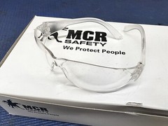 4 PAIR Protective Safety Glasses Clear Lens C Z87+ Lot of 4 anti-scratch