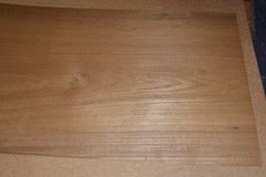 Teak Raw Wood Veneer Sheet 15.5 x 34 inches 1/42nd 42083-76