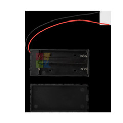 3.7V 2 x18650 Battery Holder Box Storage Case Parallel Battery Holder With Cable