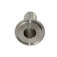 OD 1 inch 25mm Sanitary Hose Barb Stainless Steel 316 Tri Clamp Ferrule US STOCK