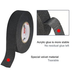 8 Rolls Cloth Tape Wire Electrical Wiring Harness Car Auto SUV truck 25mm*15m US