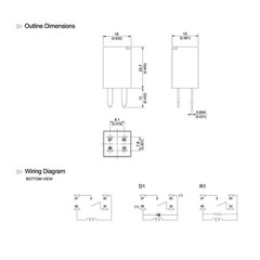 Lots of For Song Chuan Relays 301-1C-C-R1 U01 12VDC SPDT 35A