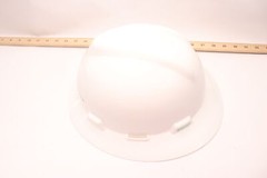 MSA Hard Hat With Suspension Polyethylene White – Promotional Branding