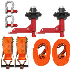 Shipping Container Wheel 6×5.5 Lug Kit Heavy Duty Shipping Container Axle 2 Pack