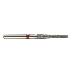 Multi-Use Dental Diamond Burs Round End Taper Friction Grip FG 850/016F Red Fine
