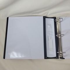 7 Pack ~Staples Better 2-Inch 3-Ring Binder, White – Heavy-Duty. Rubber corner