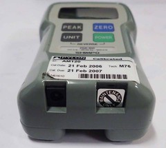 SHIMPO DIGITAL FORCE GAUGE FGE-100 100.0LB / 50.00 KG / 500.0 M