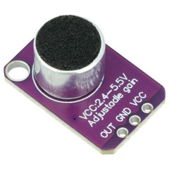 Electret Microphone Amplifier Sound Sensor Module Compatible MAX4466 6 PCS