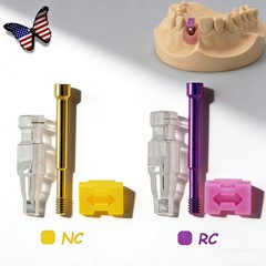 Bone Level Straumann ITI Impression Coping Transfer Analog Open/Close Tray RC NC