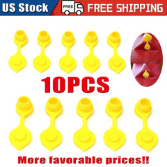 10Pcs Yellow Fuel Gas Can Jug Vent Cap Blitz Scepter Essence Midwest Eagle