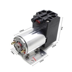 DC 12V Miniature Vacuum Pump Suction Pump 5L/min 120kpa With Holder Accessory