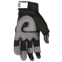 FASGUARD MECHANICS SYNTHETIC LEATHER 3 FINGERLESS DESIGN MULTI-TASK WORK GLOVES