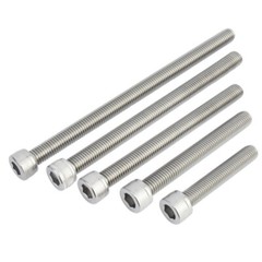 A2 Stainless Hex Socket Cap Head Screws Allen Key Bolt M3M4M5M6M8M10M12