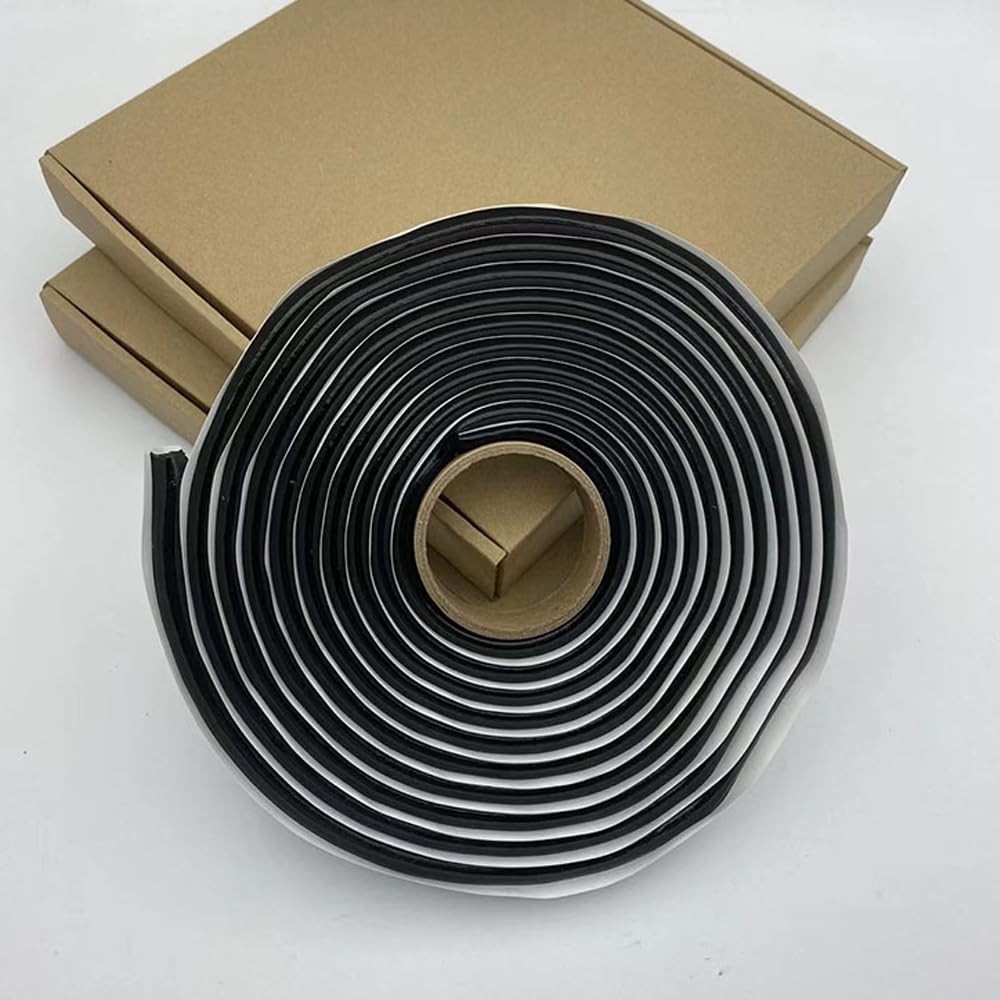 2PCS Coitak Butyl Sealant Putty Tape, Length: 4 meters, Width: 10 millimeters