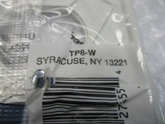 PASS & SEYMOUR TP8-W COVER PLATE WHITE NSMP