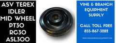 ASV / TEREX / PT30 I0 INCH IDLER or MID WHEEL KIT (OEM)