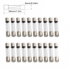 20Pcs F0.5AL250V 0.5A FAST Blow Fuse 6x30mm 0.5 amp Fast Acting Fuse 250V