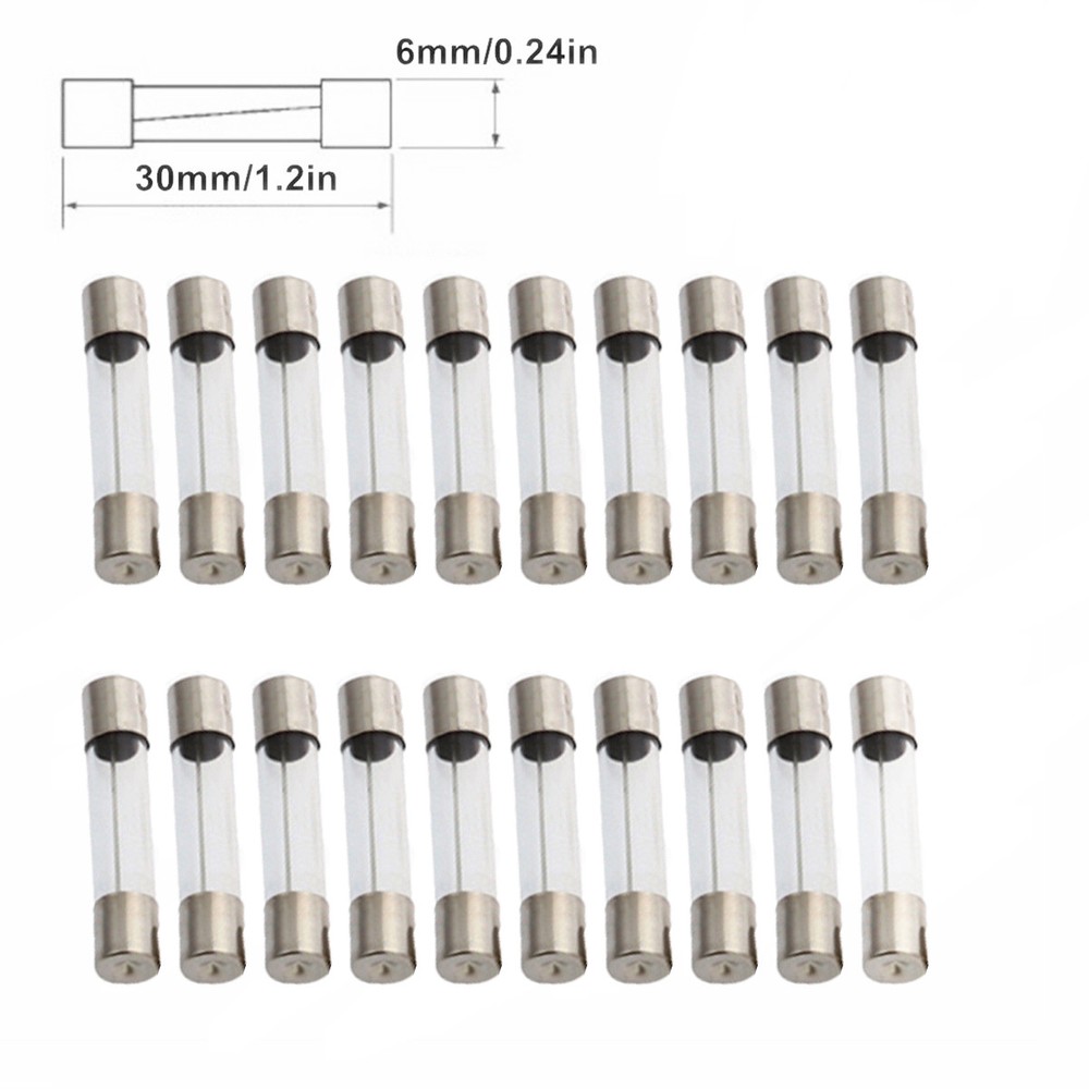 20Pcs F3AL250V 3A QUICK / FAST Blow Fuse 6x30mm 3 amp Fast Acting Fuse 250V