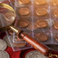 1050 Pockets Coin Sleeves, 25 Sheets Holders for Collectors Plastic…