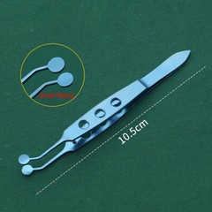 Meibomian Gland Expressor Forceps Tweezer Clip for Palpebral Gland Massage USA