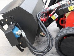 mini skid steer loader attachments Rotary Plow Tiller TYPHON Skid Steer Generic