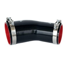 3.5″ to 4″(89-102mm) 45° Elbow Coupler Silicone Reducer Hose With Stainless