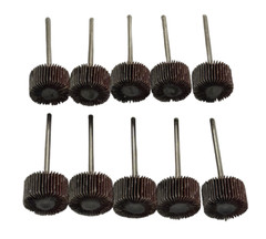 CGW 3/4″ x 3/4″ x 1/4″ Mini Flap Wheel 120 Grit Aluminum Oxide 10 Pack