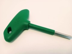 WAGO 285-172 Allen wrench; with a partially insulated shaft; green 8mm