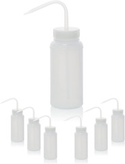 Professional Lab Safety Wash Bottles, 500ml, Set of 6, LDPE Material