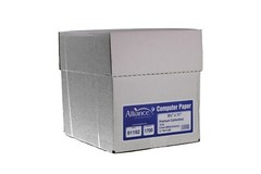 Continuous Computer Paper 9.5″x11″ L&R Perf Blank 2-Pt White/Canary, 1700Sheets
