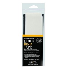 Quick Bind Book Repair Tape, Water-Activated, Acid-Free, Archival Bookbinding…