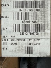 LG APH031KAA Scroll 230V R410A Compressor