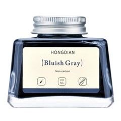 Bluish Gray Fountain Pen Bottled Ink 60ml 2 Fl Oz Writing Refill Ink