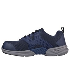 Skechers Men’s Composite Toe Slip Resistant Lace-Up Work Shoe 200089/NVY 7.5