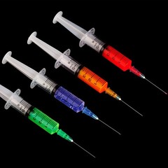 100Pack 25Ga 1Inch/25mm Disposable Dispensing Lab Supplies Individually Seale…
