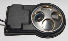 Four Position Mitutoyo Ultraplan FS-110 FS-60 Microscope BD Objective Turret