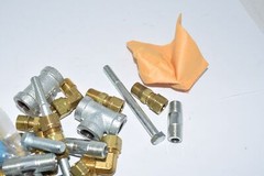 Lot of NEW Fisher Controls Company 50158 Fittings Couplings Bracket