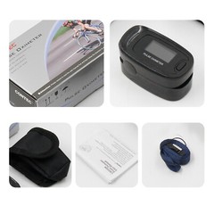 Finger Pulse Oximeter Meter SpO2 Heart Rate Monitor Blood Oxygen Saturation FDA