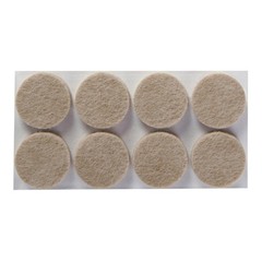 Scotch Felt Pads 32 PCS Beige, Furniture for Protecting 1″, Beige