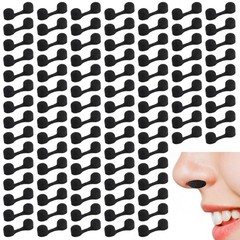100 Pieces Nose Plug Filter Disposable Nose Dust Filters Nostril Filters Spray